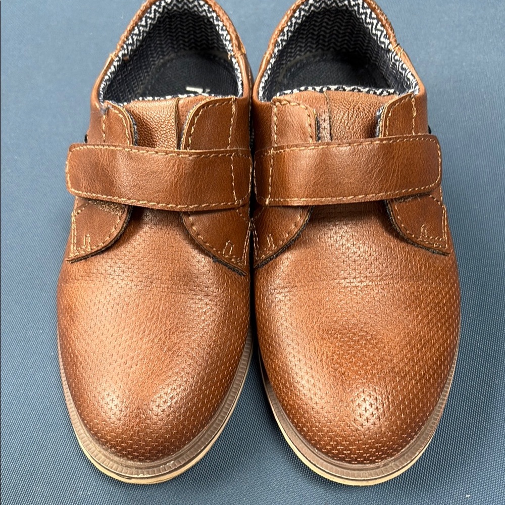 Nordstrom Brown Dress Shoes Slip-On Design